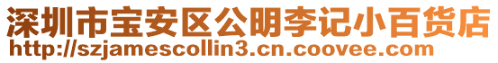 深圳市寶安區公明李記小百貨店