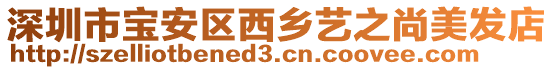 深圳市寶安區西鄉藝之尚美發店