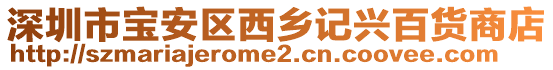 深圳市寶安區西鄉記興百貨商店