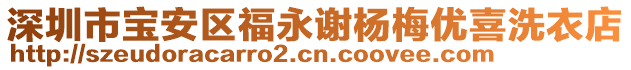 深圳市寶安區福永謝楊梅優喜洗衣店
