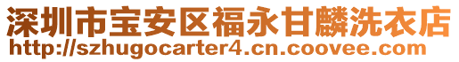 深圳市寶安區福永甘麟洗衣店