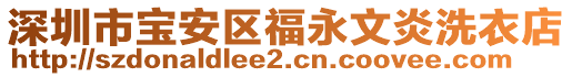 深圳市寶安區福永文炎洗衣店
