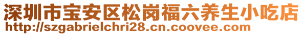 深圳市寶安區松崗福六養生小吃店