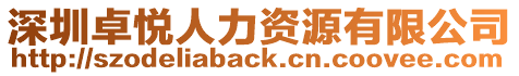 深圳卓悅人力資源有限公司