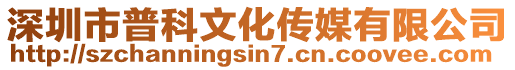 深圳市普科文化傳媒有限公司