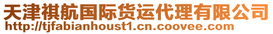 天津祺航國際貨運代理有限公司