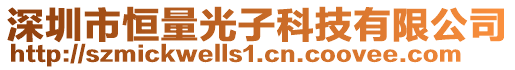 深圳市恒量光子科技有限公司