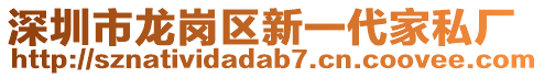 深圳市龍崗區(qū)新一代家私廠