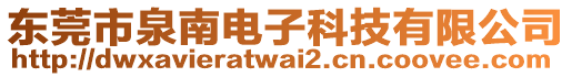 東莞市泉南電子科技有限公司
