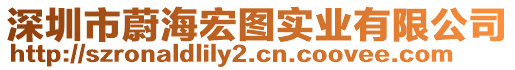 深圳市蔚海宏圖實業(yè)有限公司