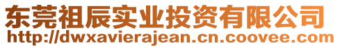 東莞祖辰實業(yè)投資有限公司