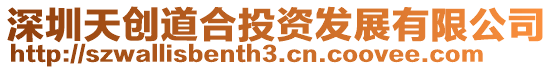深圳天創(chuàng)道合投資發(fā)展有限公司