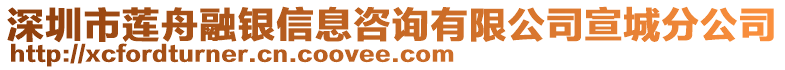 深圳市蓮舟融銀信息咨詢有限公司宣城分公司