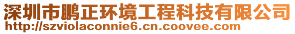 深圳市鵬正環(huán)境工程科技有限公司