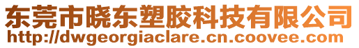 東莞市曉東塑膠科技有限公司