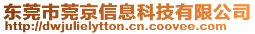 東莞市莞京信息科技有限公司