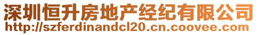 深圳恒升房地產(chǎn)經(jīng)紀有限公司