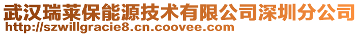武漢瑞萊保能源技術有限公司深圳分公司