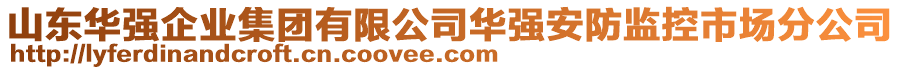 山東華強(qiáng)企業(yè)集團(tuán)有限公司華強(qiáng)安防監(jiān)控市場分公司