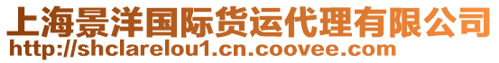 上海景洋國際貨運代理有限公司