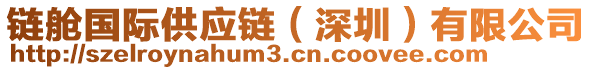 鏈艙國(guó)際供應(yīng)鏈（深圳）有限公司