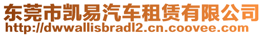 東莞市凱易汽車租賃有限公司