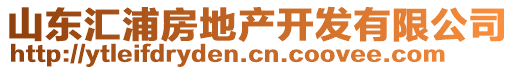 山東匯浦房地產(chǎn)開發(fā)有限公司