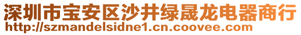 深圳市寶安區(qū)沙井綠晟龍電器商行