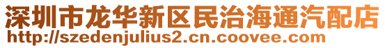 深圳市龍華新區民治海通汽配店