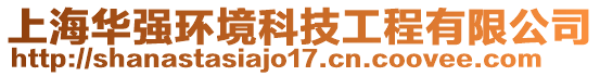 上海華強環(huán)境科技工程有限公司