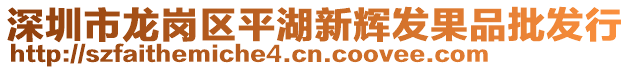 深圳市龍崗區(qū)平湖新輝發(fā)果品批發(fā)行