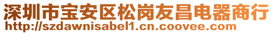 深圳市寶安區(qū)松崗友昌電器商行