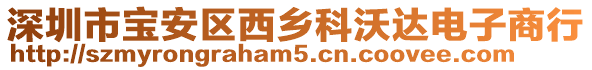 深圳市寶安區(qū)西鄉(xiāng)科沃達(dá)電子商行