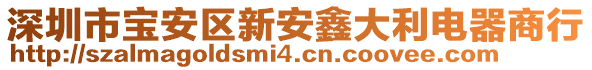 深圳市寶安區新安鑫大利電器商行