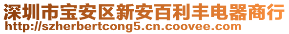 深圳市寶安區(qū)新安百利豐電器商行