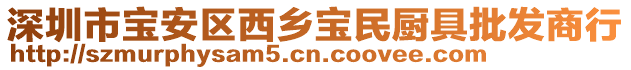 深圳市寶安區(qū)西鄉(xiāng)寶民廚具批發(fā)商行