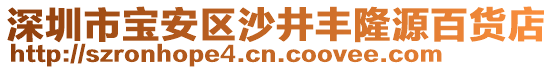 深圳市寶安區(qū)沙井豐隆源百貨店