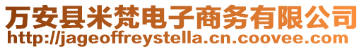 萬安縣米梵電子商務有限公司