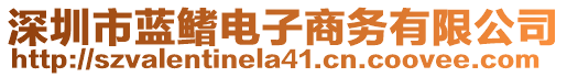 深圳市藍(lán)鰭電子商務(wù)有限公司