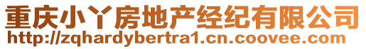 重慶小丫房地產(chǎn)經(jīng)紀(jì)有限公司