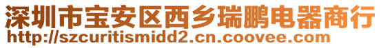 深圳市寶安區(qū)西鄉(xiāng)瑞鵬電器商行