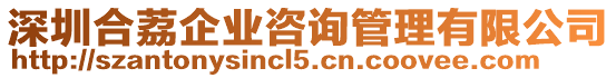 深圳合荔企業(yè)咨詢管理有限公司