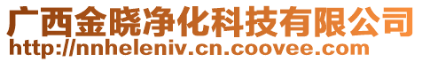 廣西金曉凈化科技有限公司