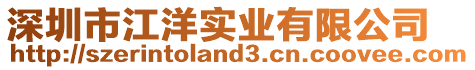 深圳市江洋實業有限公司