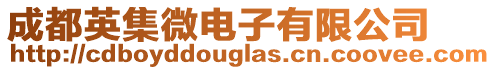 成都英集微電子有限公司