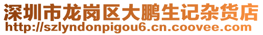 深圳市龍崗區(qū)大鵬生記雜貨店