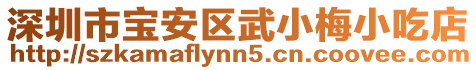 深圳市寶安區武小梅小吃店