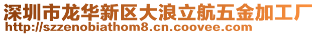 深圳市龍華新區(qū)大浪立航五金加工廠