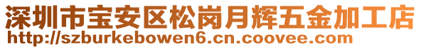 深圳市寶安區(qū)松崗月輝五金加工店