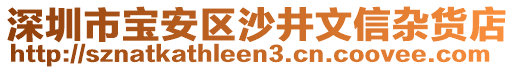 深圳市寶安區(qū)沙井文信雜貨店